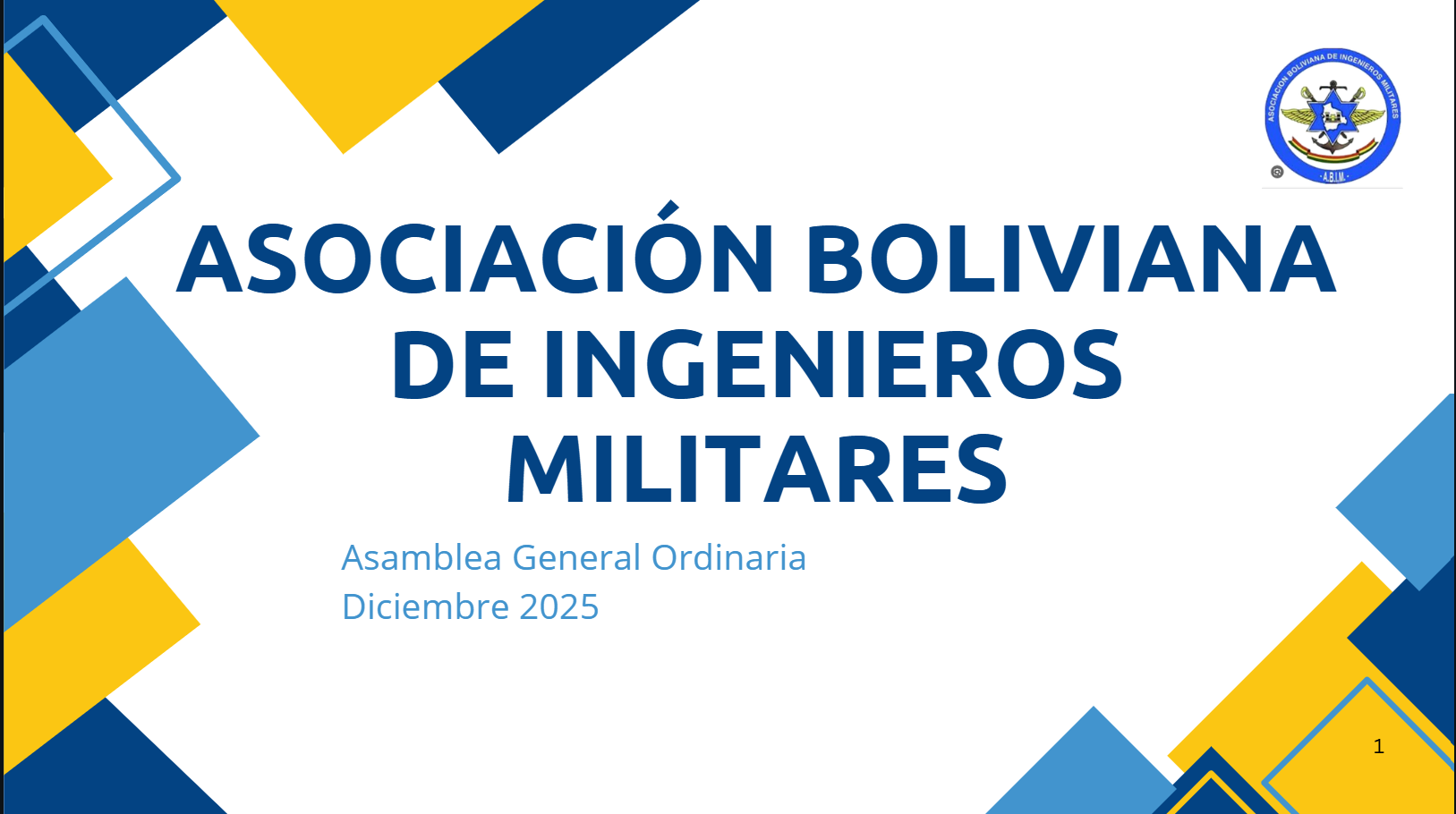 Asamblea General Ordinaria  Diciembre 2025